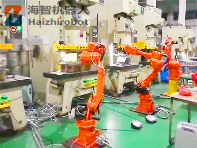 六軸沖壓機器人自動化