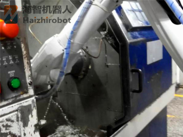 數(shù)控車床機(jī)器人上下料