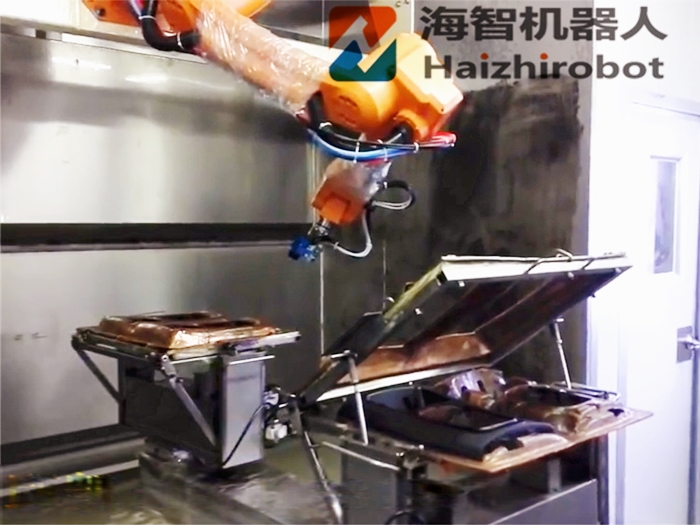 噴涂機器人工作過程 作業(yè)流程(圖3)